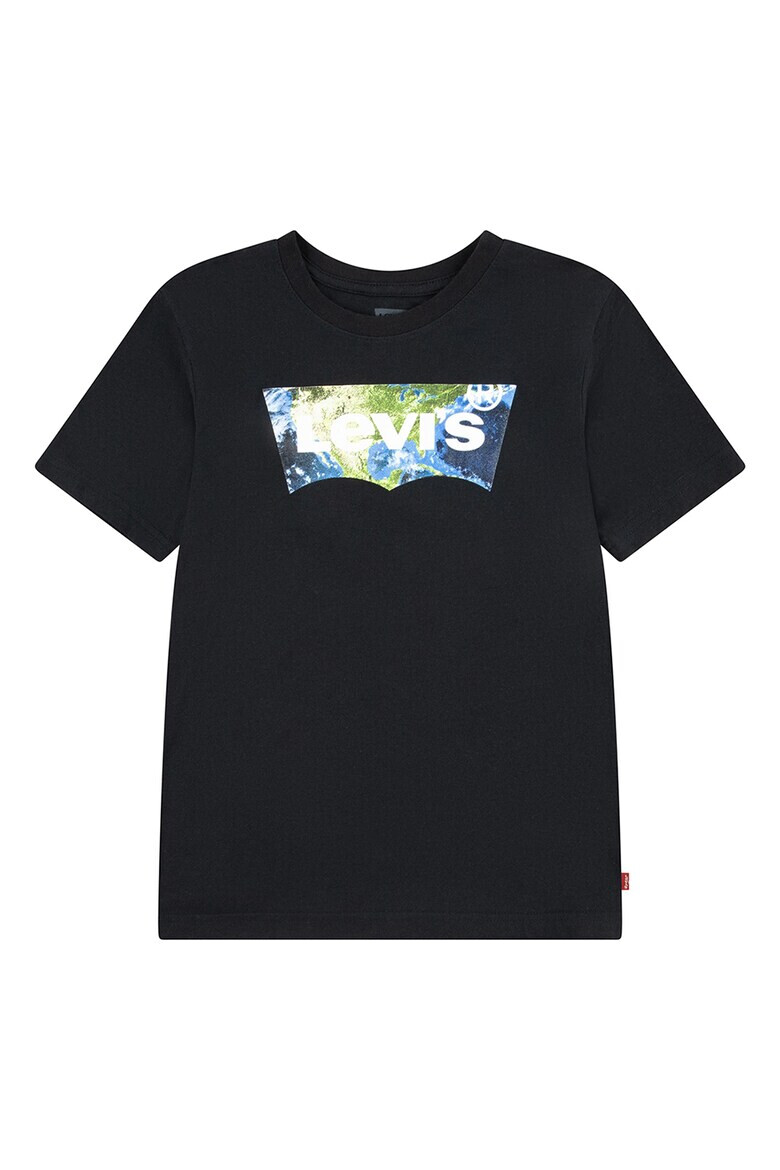 Levi's Тениска с лого и овално деколте - Pepit.bg