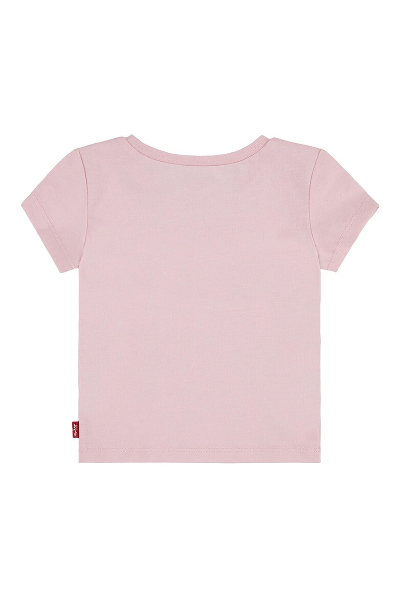 Levis Тениска с лого и овално деколте - Pepit.bg