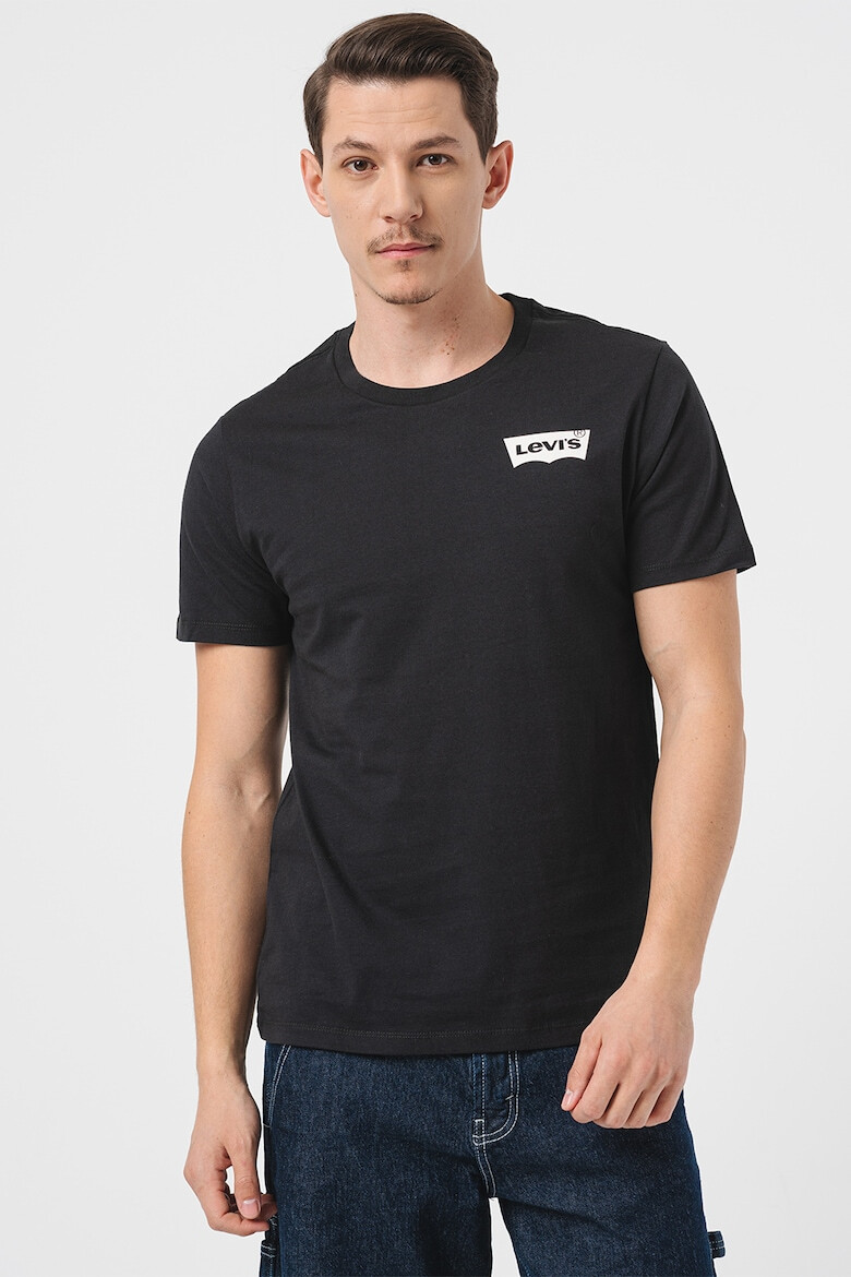 Levis Тениска от памук с овално деколте - Pepit.bg