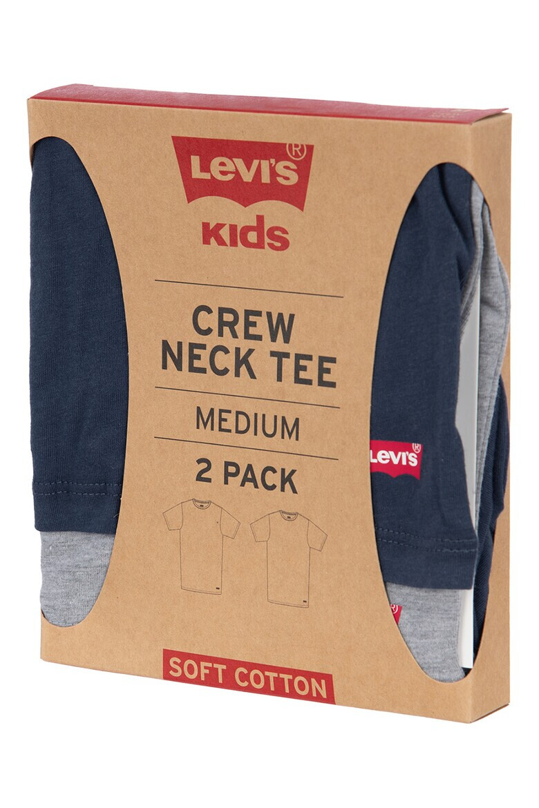 Levis Тениска с овално деколте - 2 броя - Pepit.bg