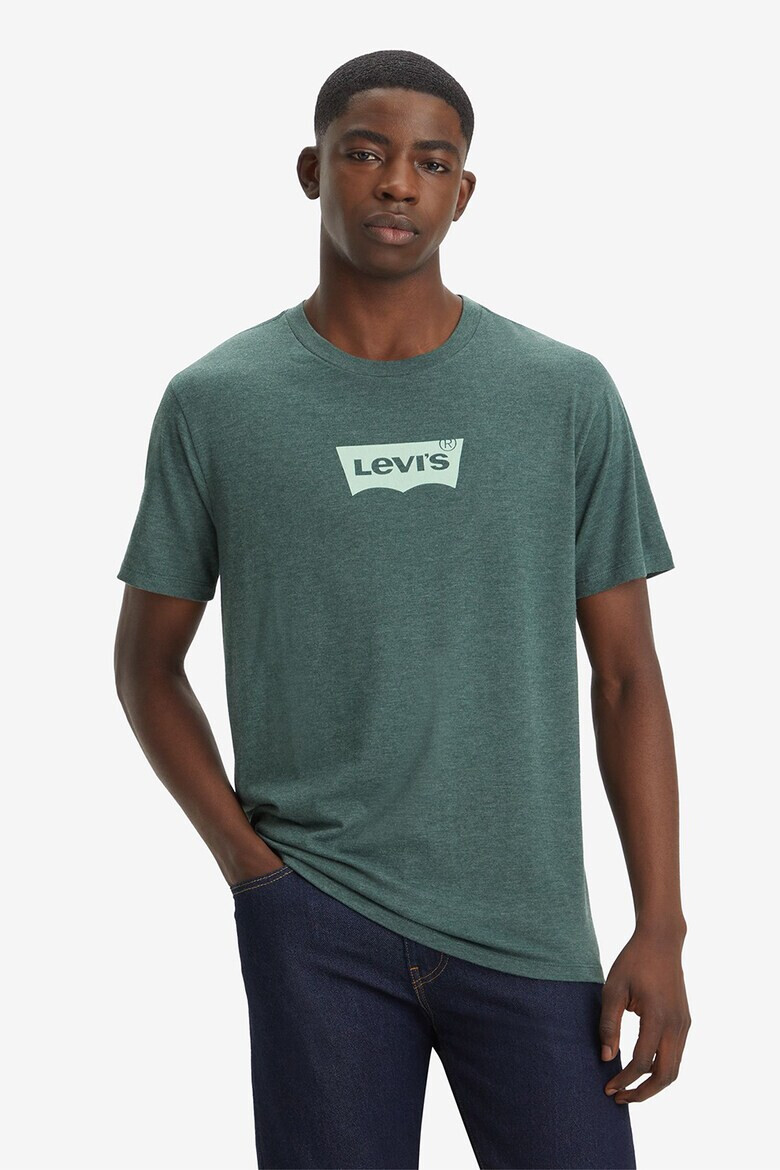 Levis Тениска от памук с овално деколте - Pepit.bg