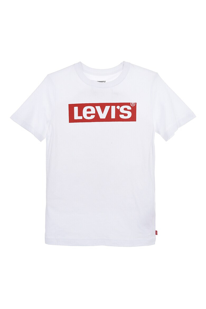 Levi's Тениска с овално деколте и лого - Pepit.bg