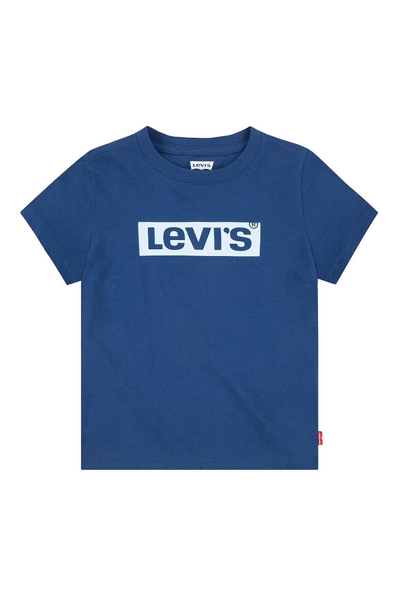 Levi's Тениска с овално деколте и лого - Pepit.bg