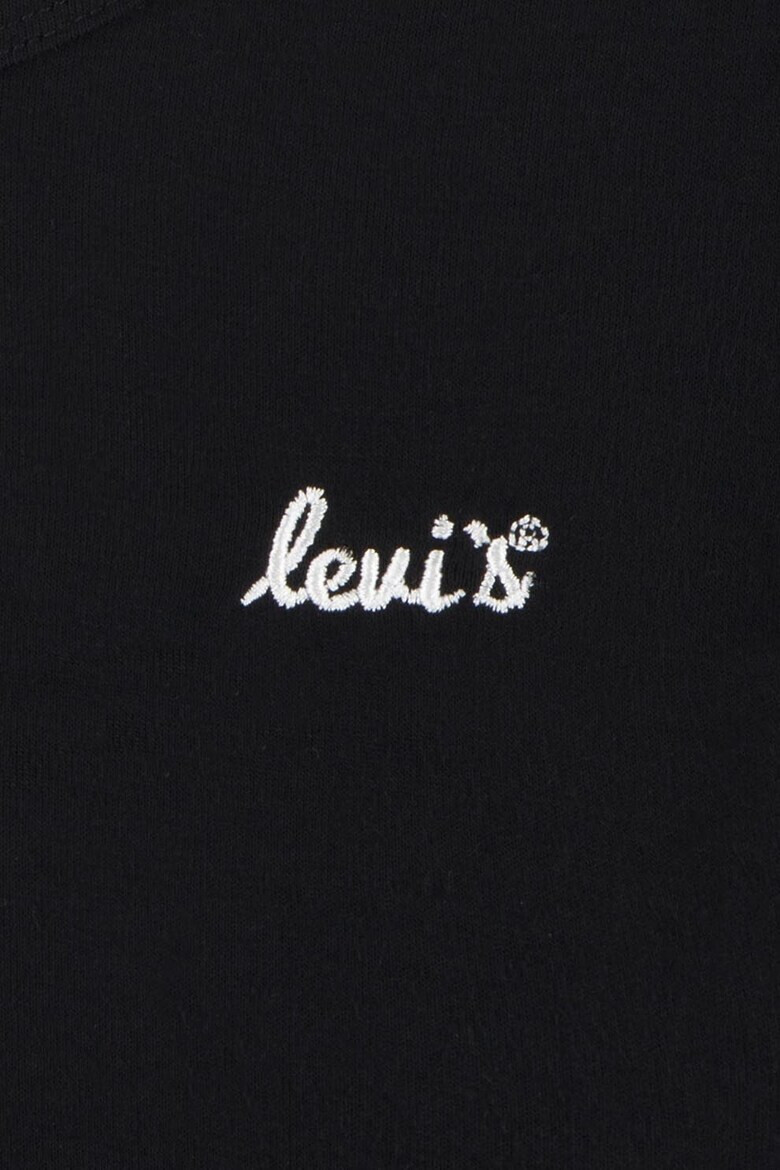 Levis Тениска с овално деколте и лого - Pepit.bg