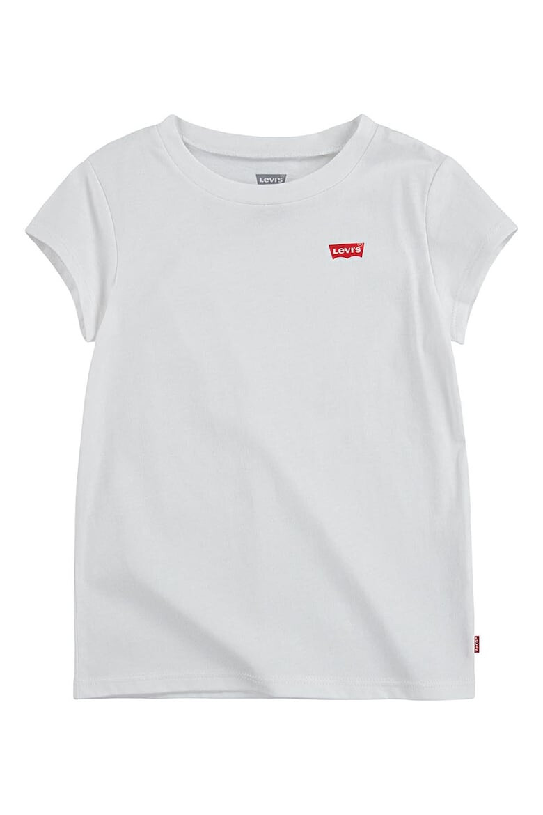 Levis Тениска с овално деколте и лого - Pepit.bg