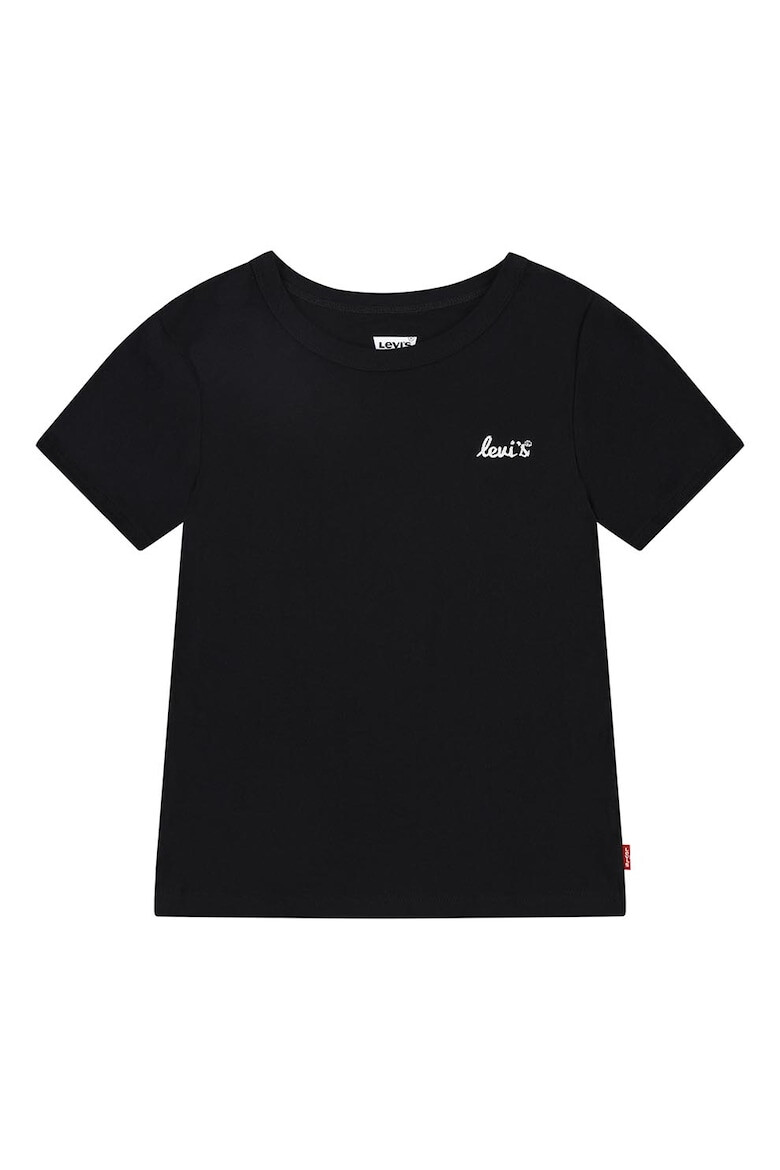 Levis Тениска с овално деколте и лого - Pepit.bg