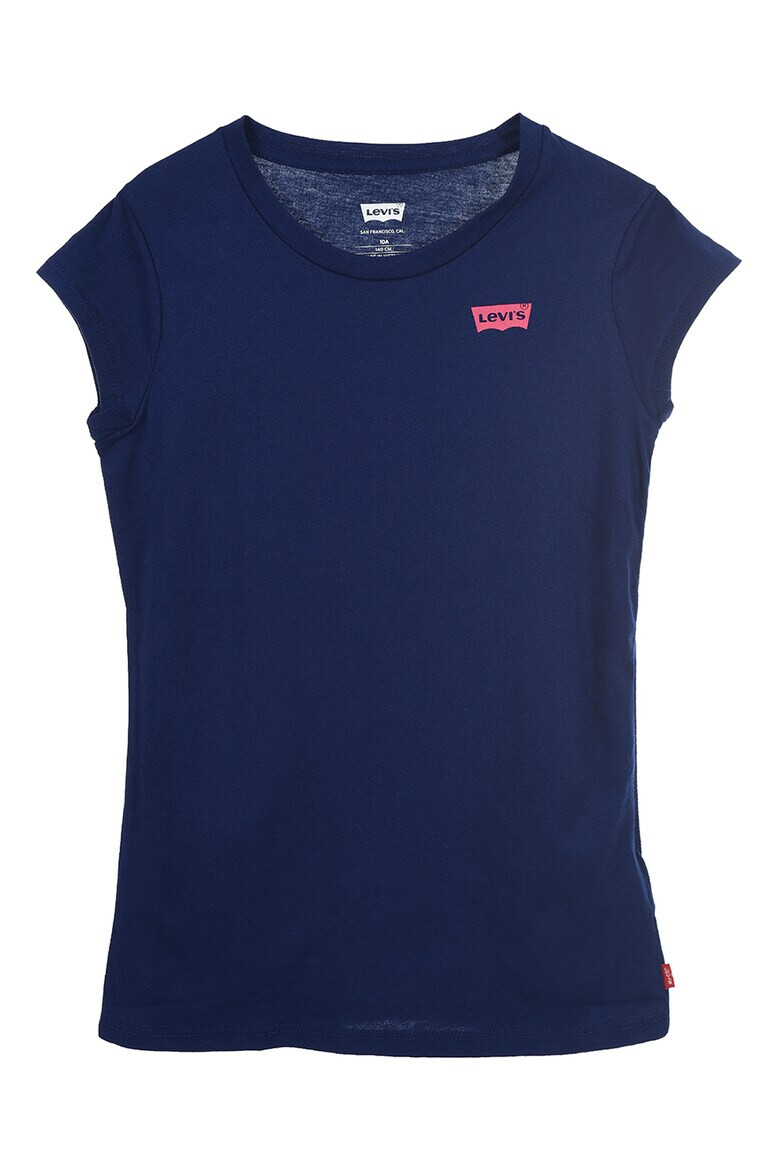 Levi's Тениска с овално деколте и лого - Pepit.bg