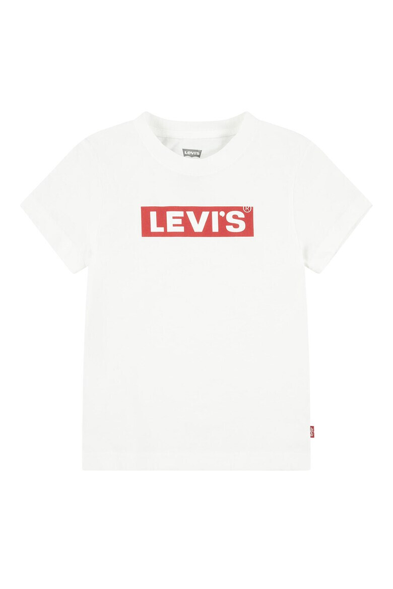 Levi's Тениска с овално деколте и лого - Pepit.bg