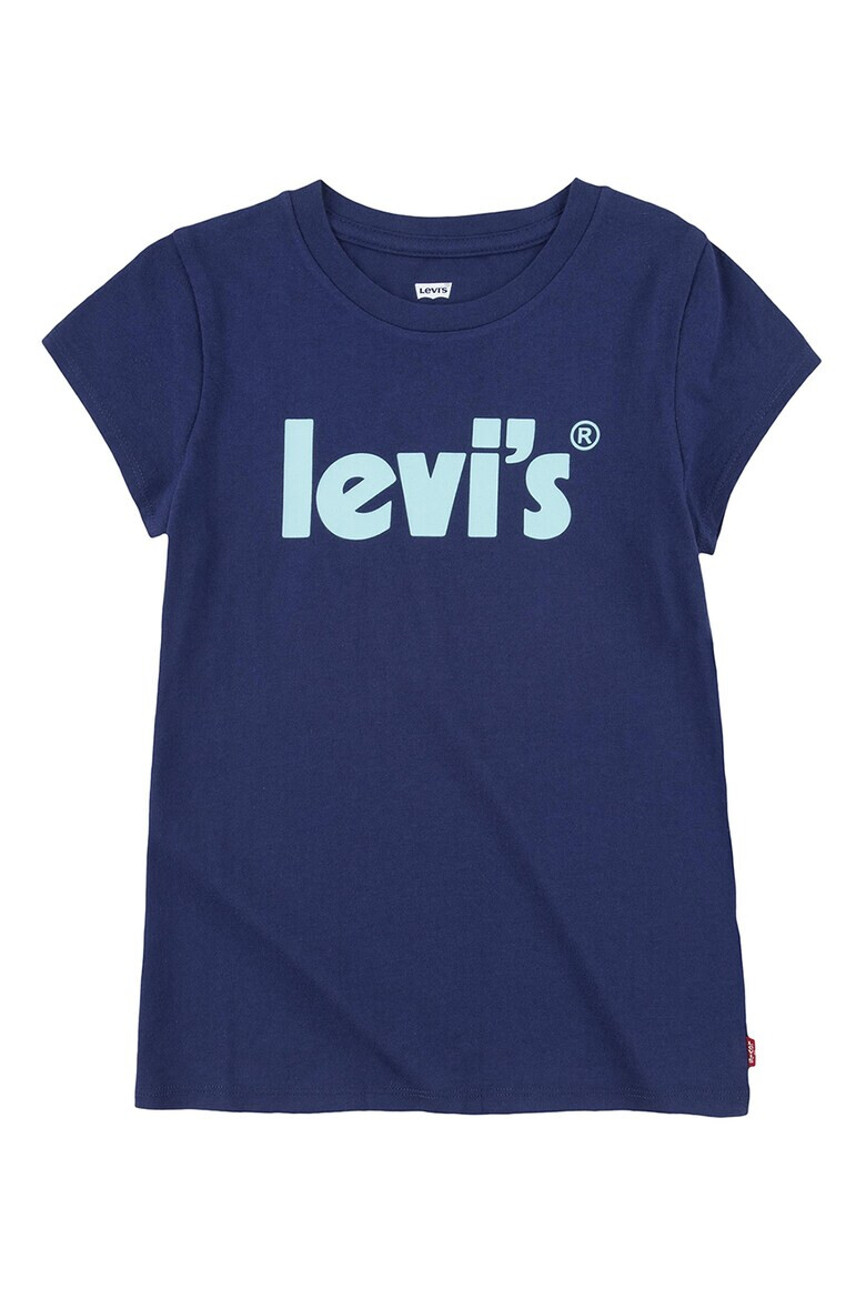 Levi's Тениска с овално деколте и лого - Pepit.bg