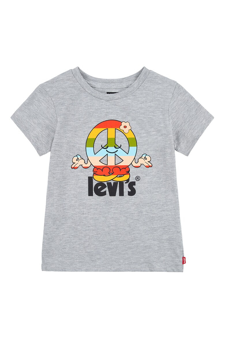 Levi's Тениска с овално деколте и принт - Pepit.bg