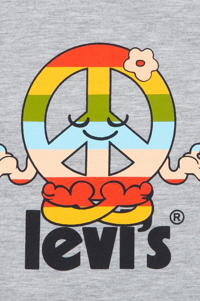 Levi's Тениска с овално деколте и принт - Pepit.bg