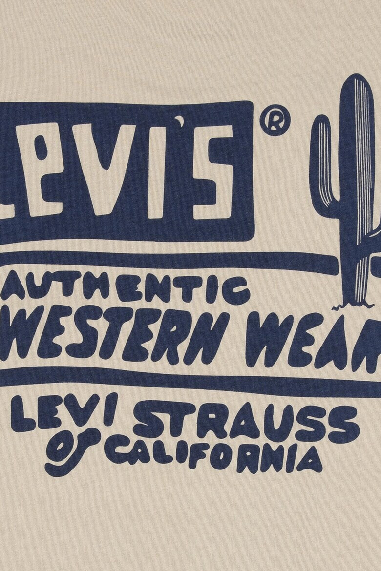 Levi's Тениска с овално деколте и принт - Pepit.bg