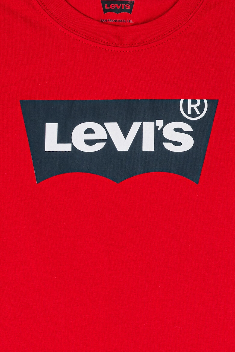 Levi's Тениска с памук и лого - Pepit.bg