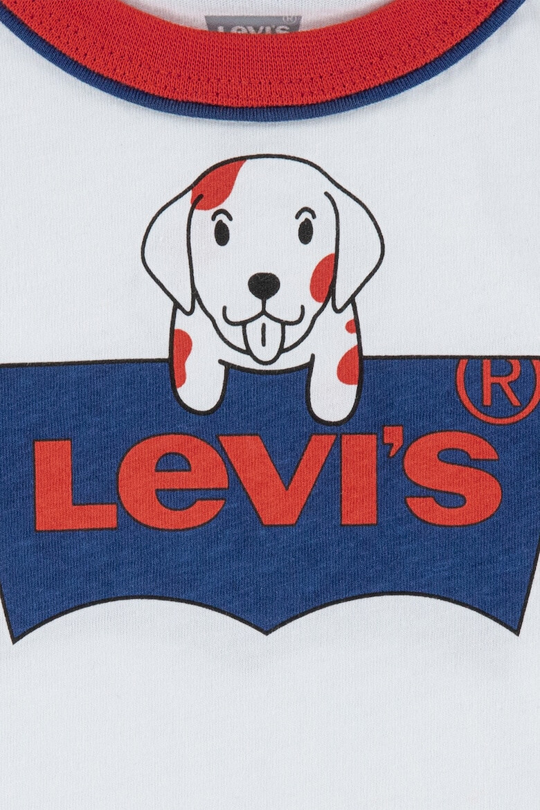 Levi's Тениска с памук и принт и дънки - Pepit.bg