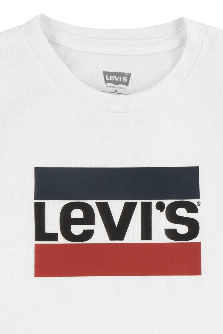 Levis Тениска с памук с лого - Pepit.bg