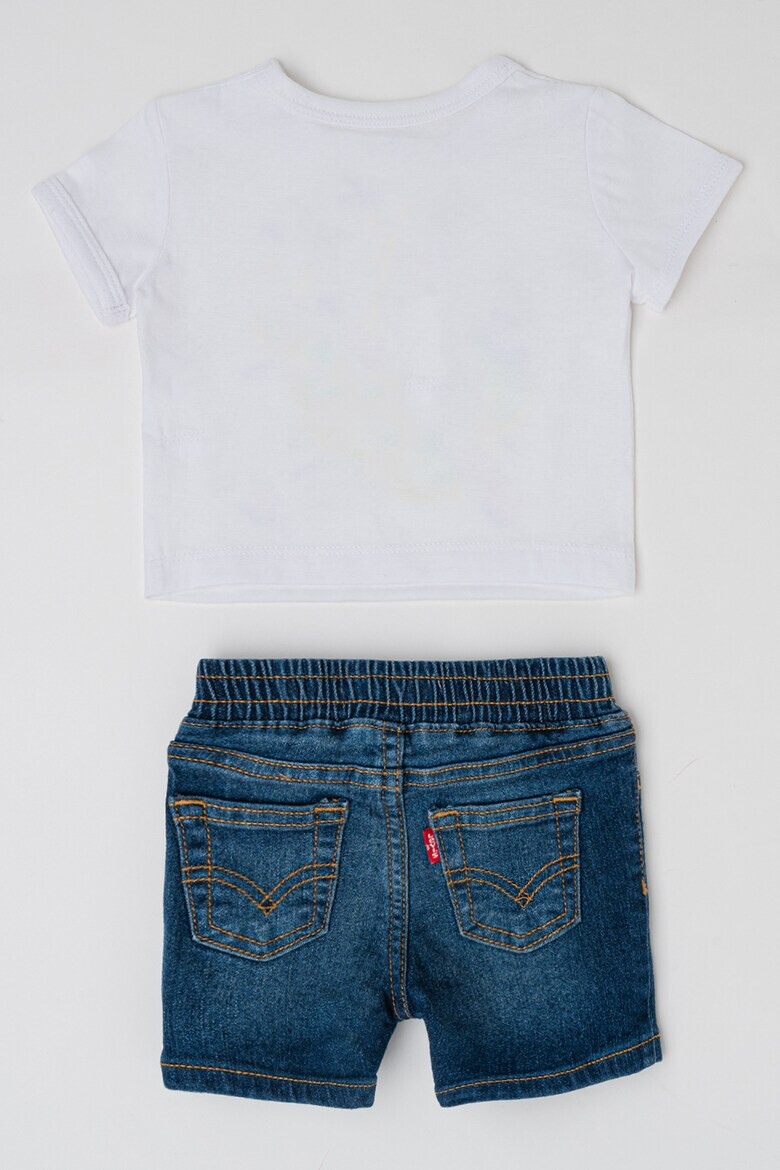 Levi's Тениска с шарка и къси дънки - Pepit.bg