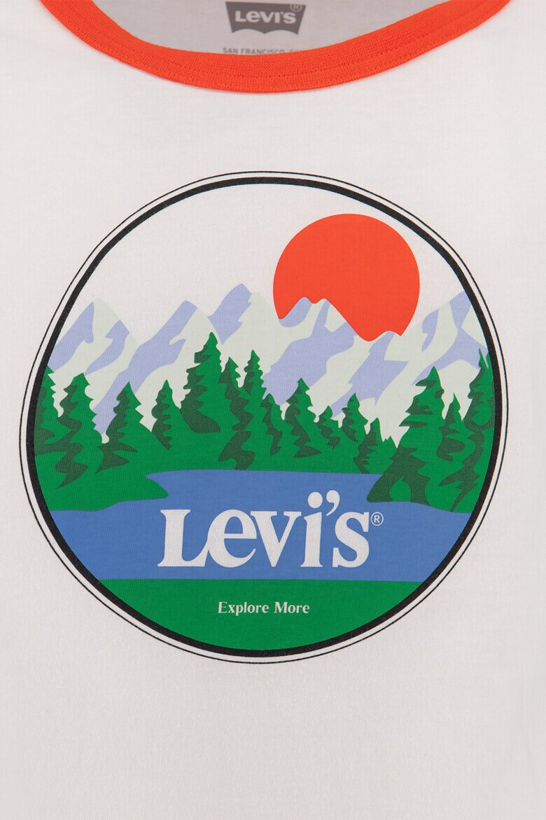Levi's Тениска с шарка на гърдите - Pepit.bg