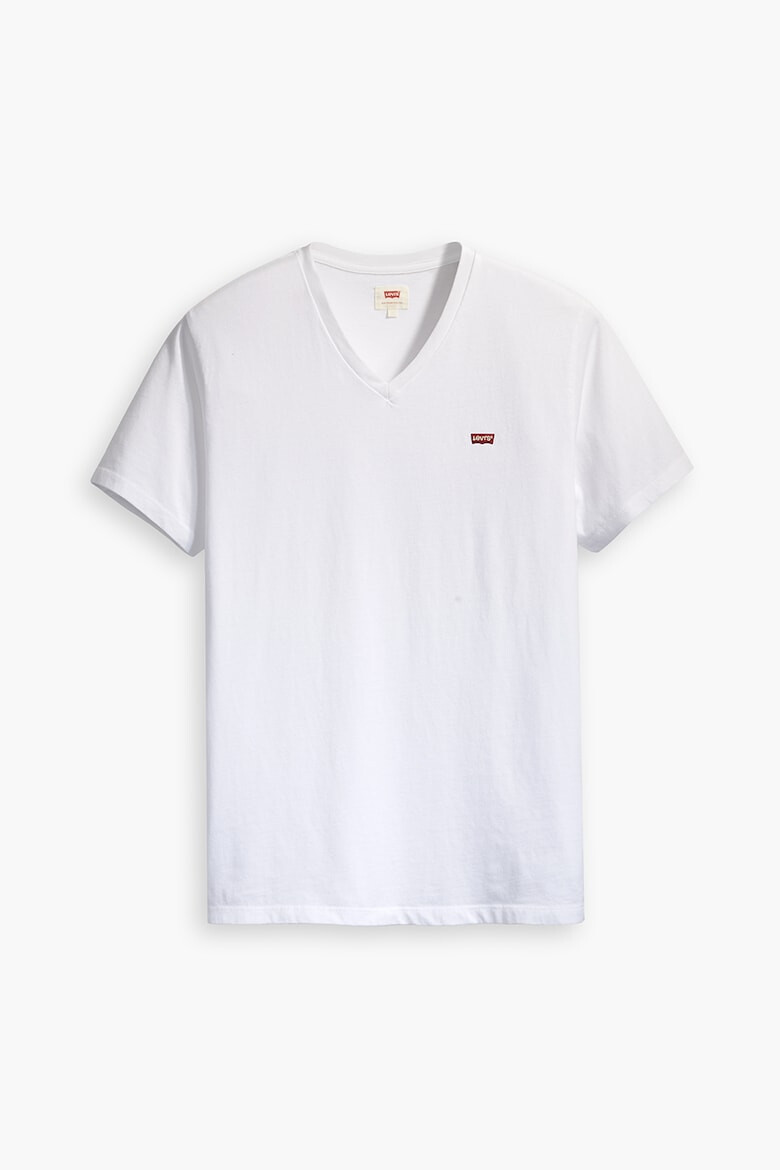 Levis Памучна тениска с шпиц - Pepit.bg