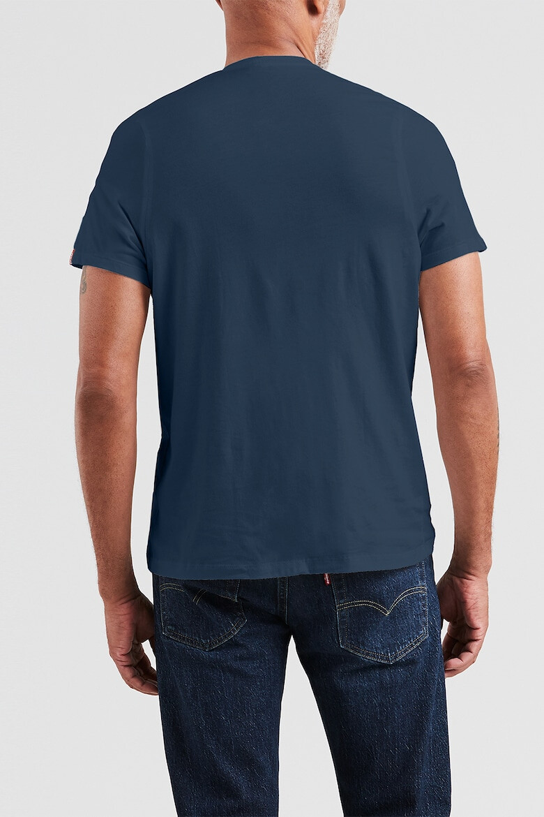 Levis Памучна тениска с шпиц - Pepit.bg