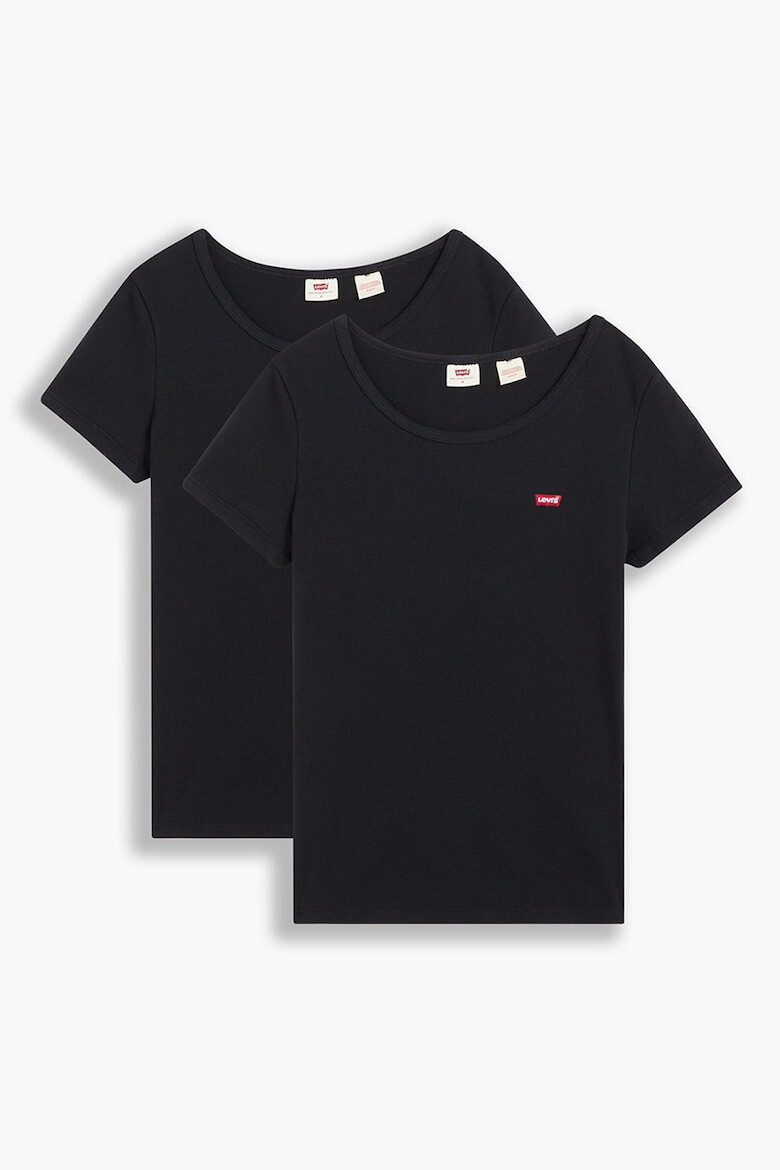 Levis Памучни слим тениски - 2 броя - Pepit.bg