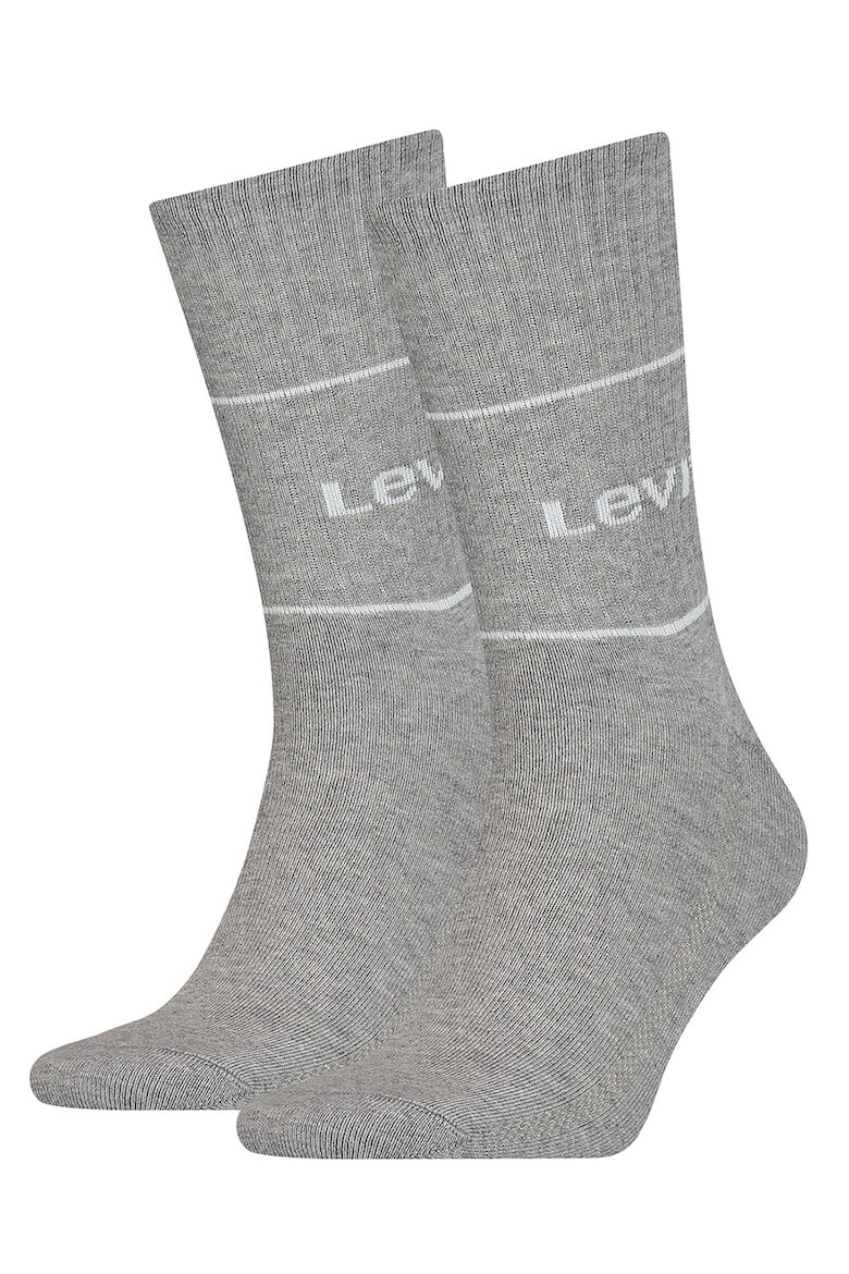 Levi's Унисекс дълги чорапи - 2 чифта - Pepit.bg