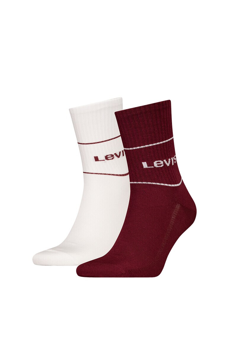 Levi's Унисекс чорапи с памук - 2 чифта - Pepit.bg
