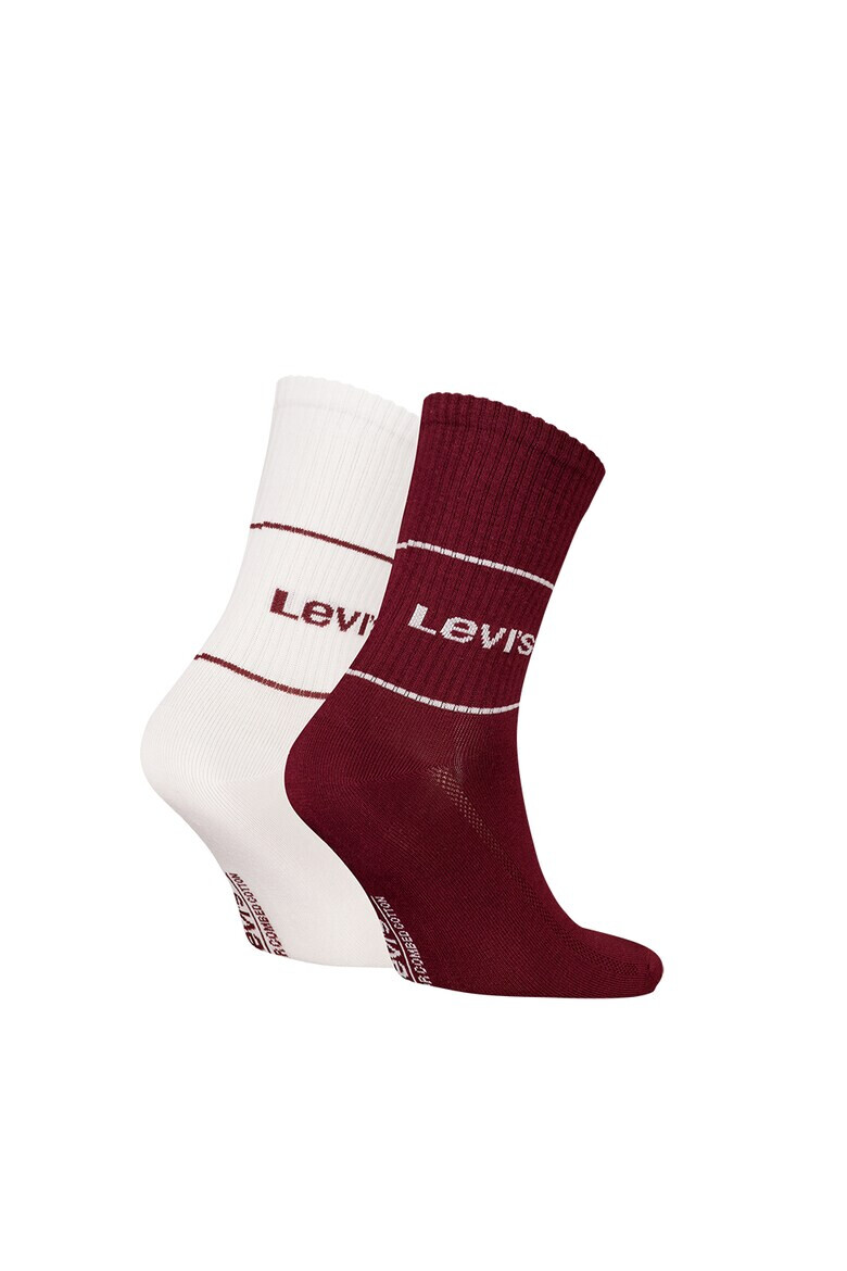 Levi's Унисекс чорапи с памук - 2 чифта - Pepit.bg
