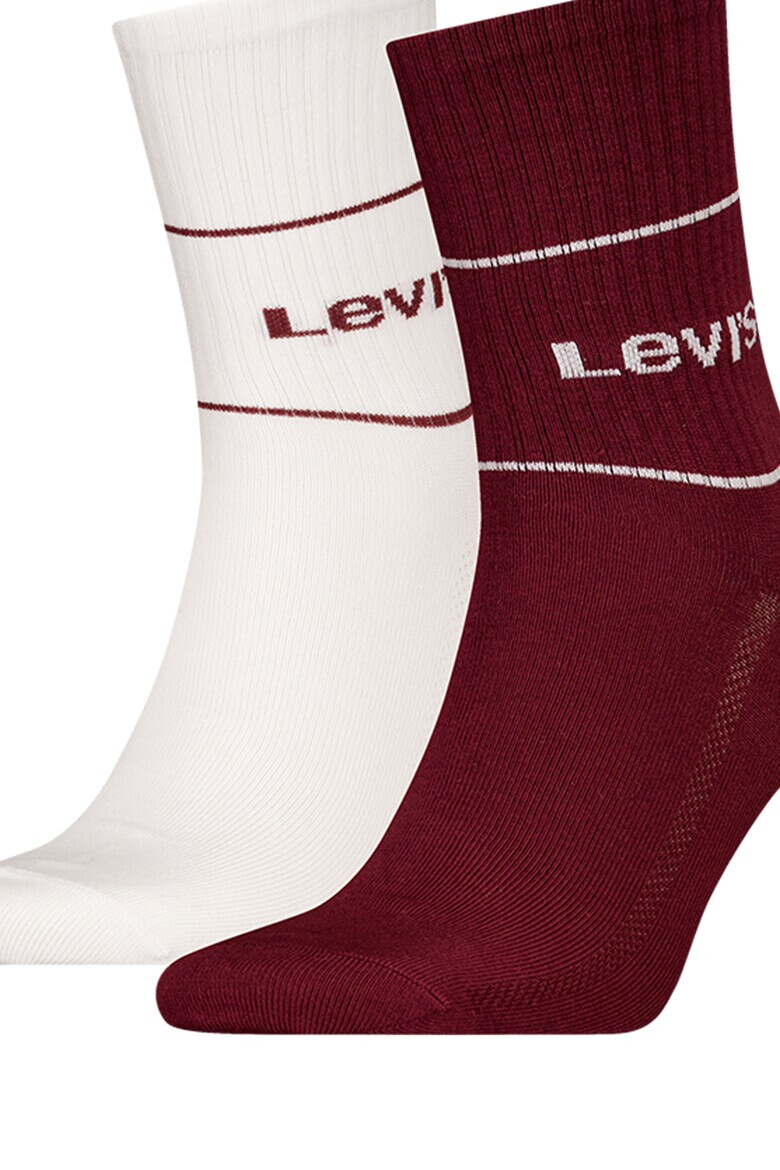 Levi's Унисекс чорапи с памук - 2 чифта - Pepit.bg