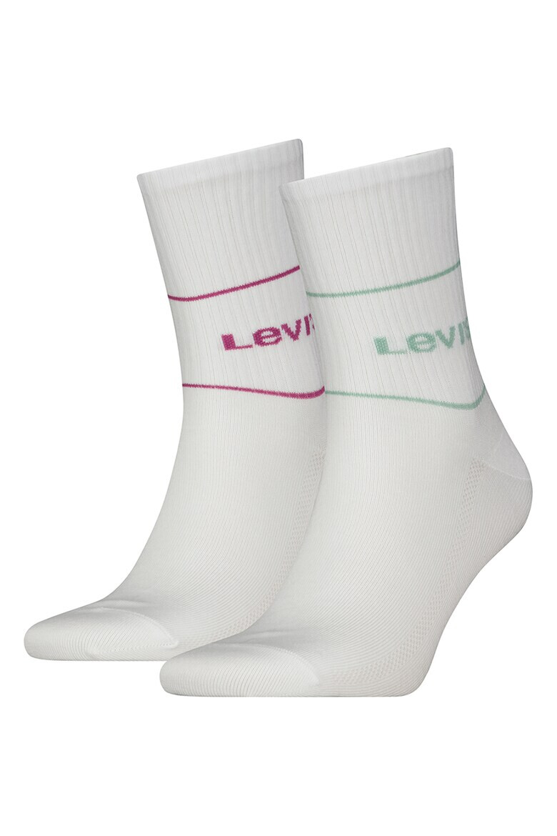Levi's Унисекс чорапи с памук - 2 чифта - Pepit.bg