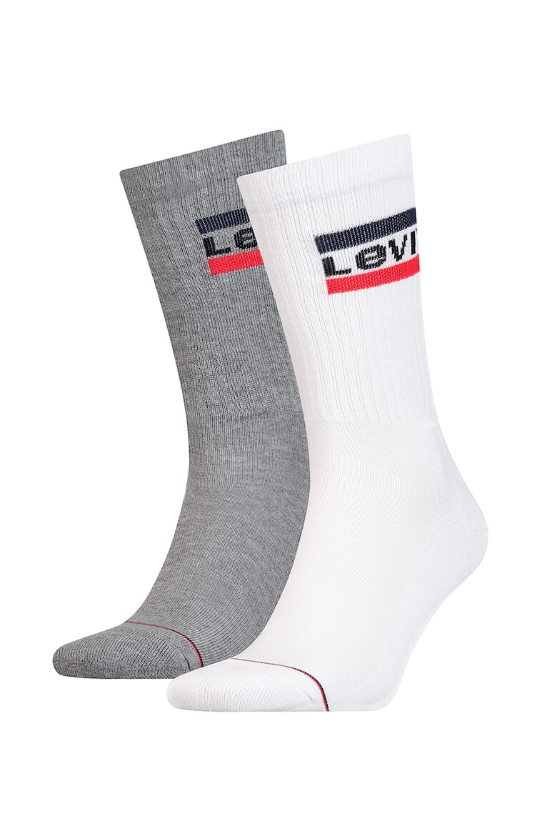 Levi's Унисекс дълги чорапи - 2 чифта - Pepit.bg
