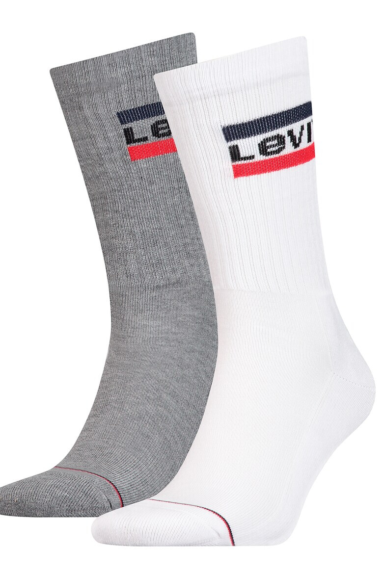 Levi's Унисекс дълги чорапи - 2 чифта - Pepit.bg