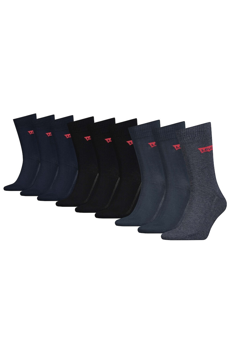 Levis Унисекс дълги чорапи 9 чифта - Pepit.bg