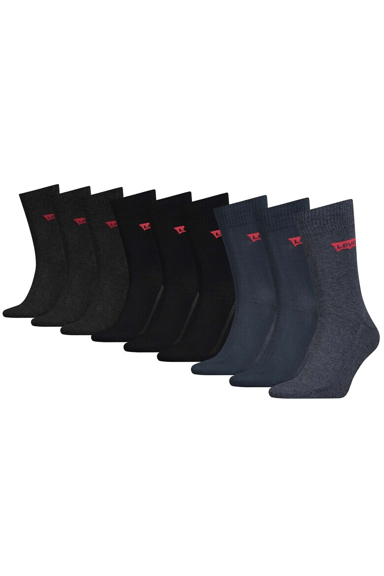 Levis Унисекс дълги чорапи 9 чифта - Pepit.bg