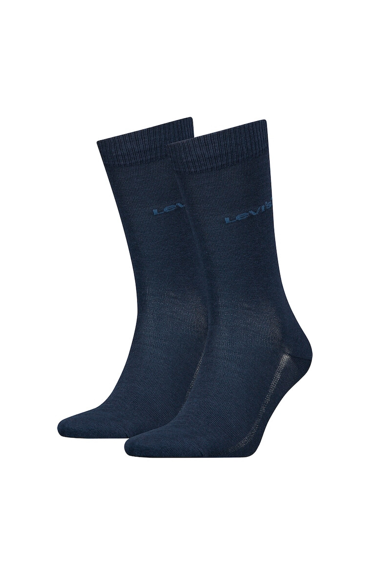 Levi's Унисекс дълги чорапи с лиосел - 2 чифта - Pepit.bg