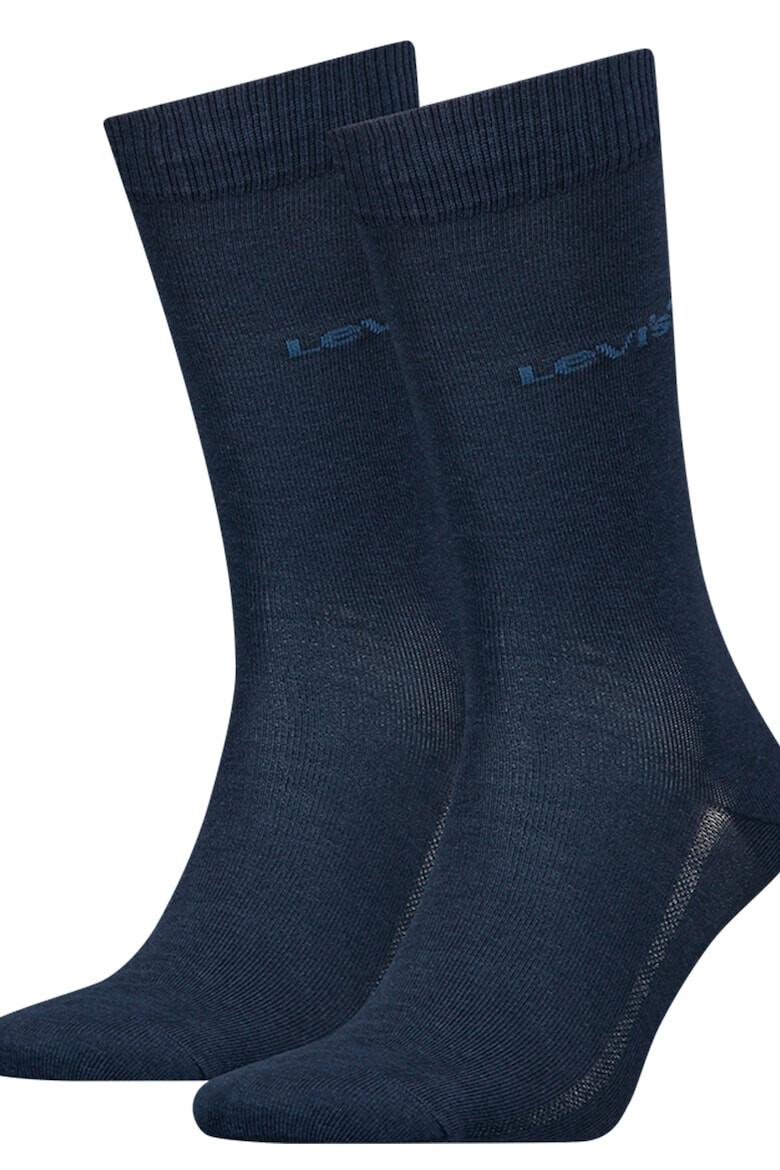 Levi's Унисекс дълги чорапи с лиосел - 2 чифта - Pepit.bg