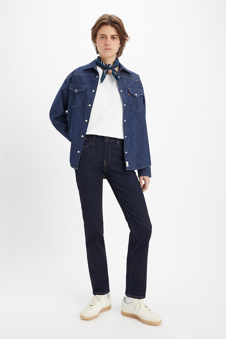 Levis Скъсени слим дънки 712™ - Индигово синьо - Pepit.bg