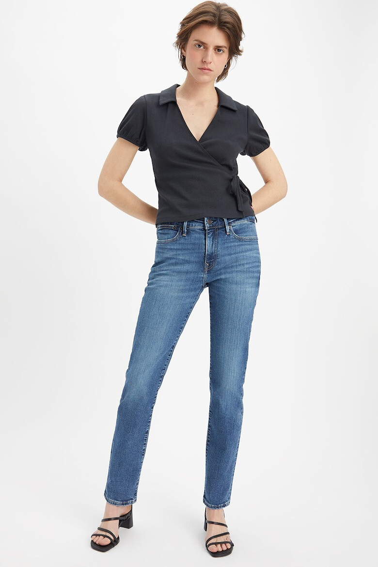 Levis Скъсени слим дънки 712™ - Светлосин - Pepit.bg