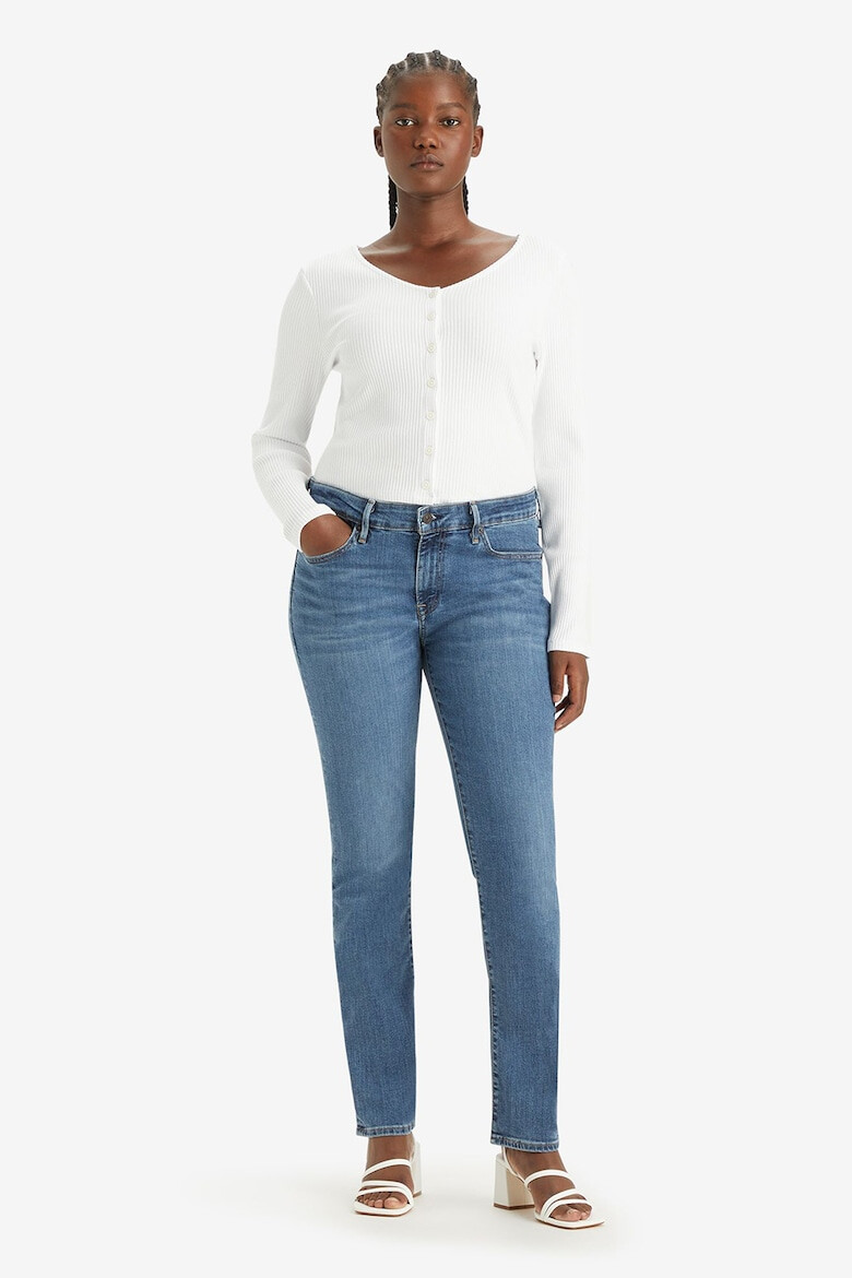 Levis Скъсени слим дънки 712™ - Светлосин - Pepit.bg