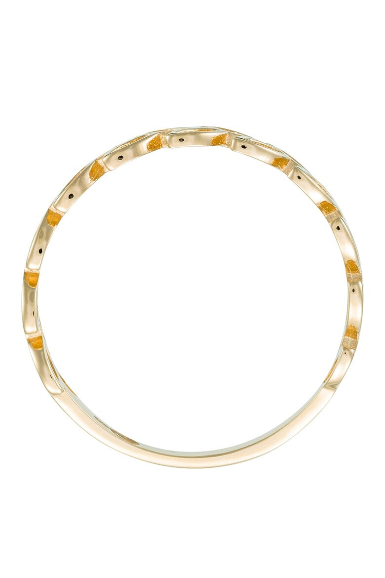 L'Instant D'or 9K Gold Ring With Cut-Outs - Pepit.bg