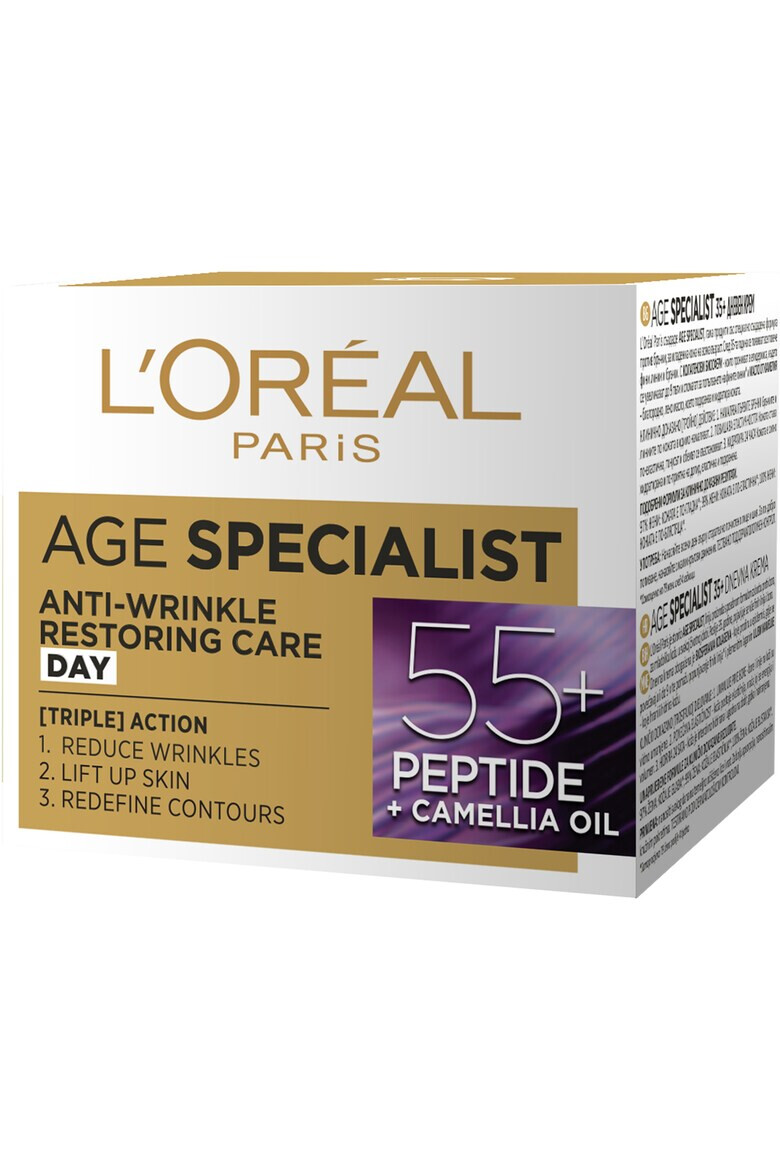 L'Oreal Paris Крем за лице против бръчки Age Specialist 55+ 50 мл - Pepit.bg