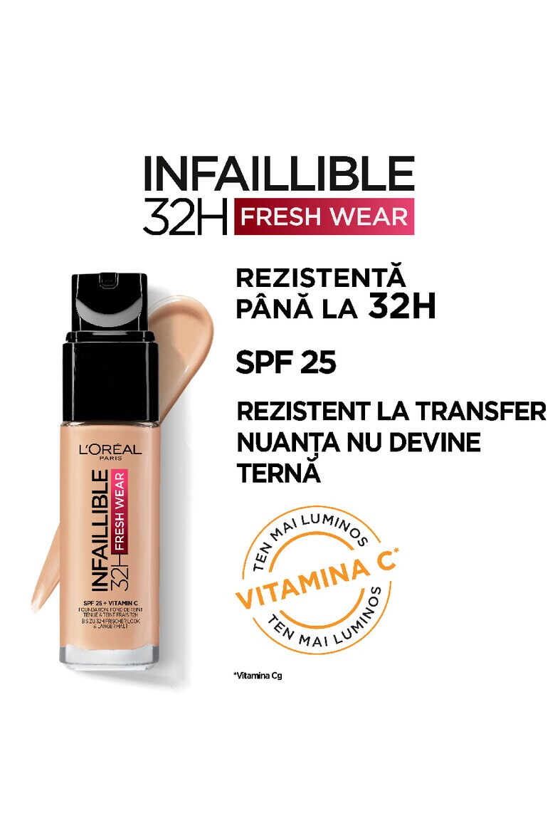 L'Oreal Paris Комплект 2x Фон дьо тен Infaillible 32H Fresh Wear 140 Golden Beige 30 мл - Pepit.bg