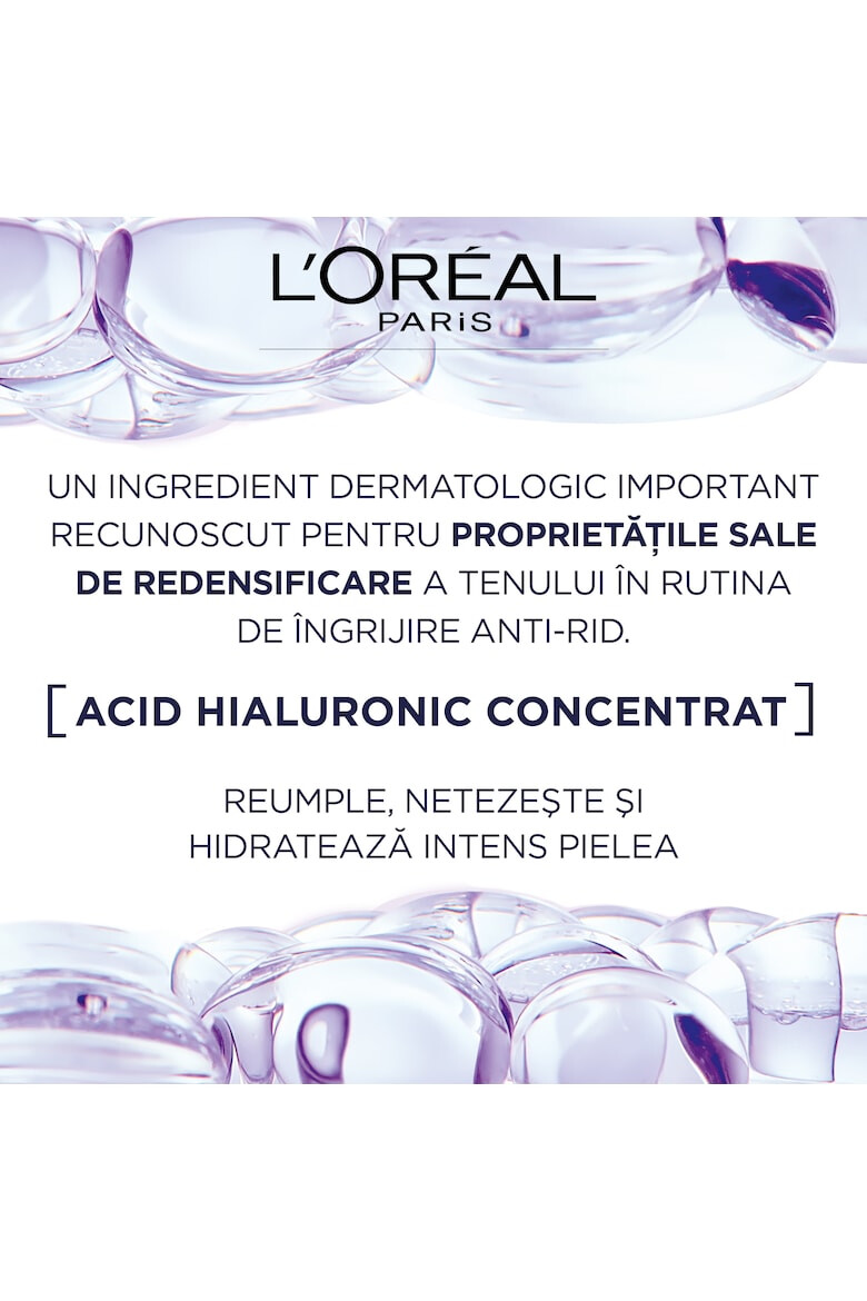 LOreal Paris Комплект грижа за кожата Hyaluron Specialist: Дневен хидратиращ крем за обем на кожата 50 мл + Нощен хидратиращ крем за обем на кожата 50 мл + Околоочен крем против бръчки 15 мл + Хидратираща салфетна маска 30 г - Pepit.bg