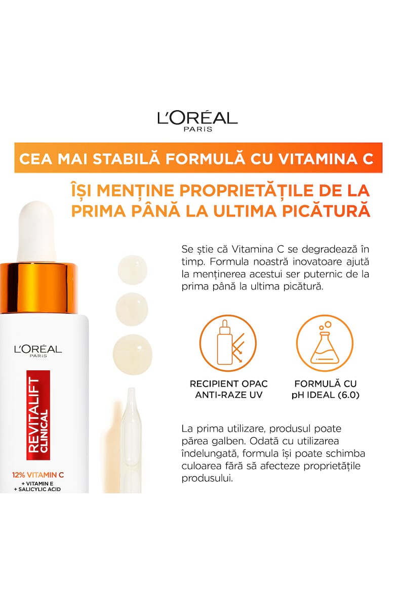 LOreal Paris Комплект Revitalift Filler Serum против бръчки 30 мл + Revitalift Clinical Serum с блясък ефект 30 мл - Pepit.bg