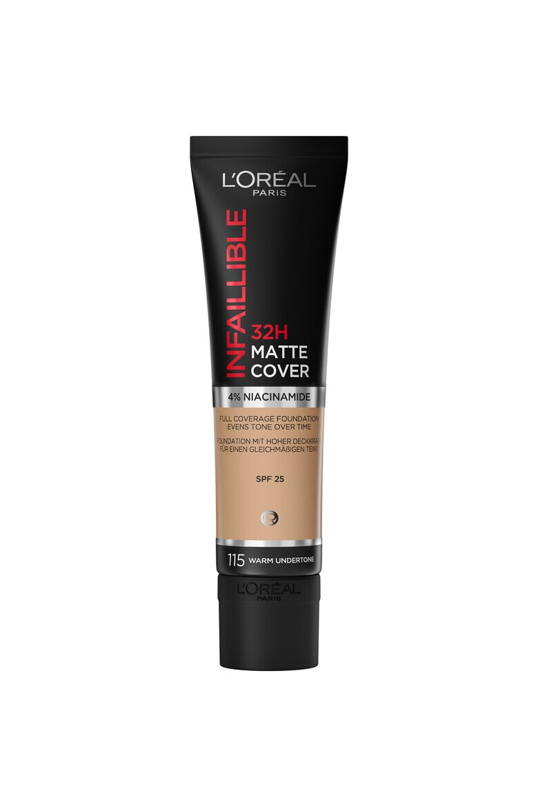 LOreal Paris Матиращ фон дьо тен Infaillible 24H Matte Cover - 30 мл - Pepit.bg