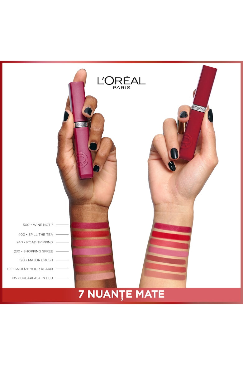 LOreal Paris Матово течно червило - устойчиво на трансфер Infaillible Matte Resistance - 5 ml - Pepit.bg