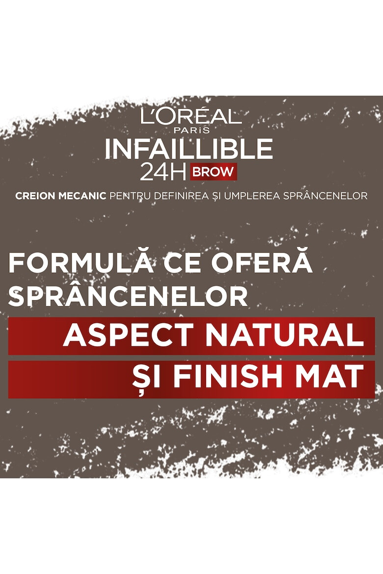 L'Oreal Paris Молив за вежди Infaillible Brows 24H Triangular Нюанс 5 Light Brunette - Pepit.bg