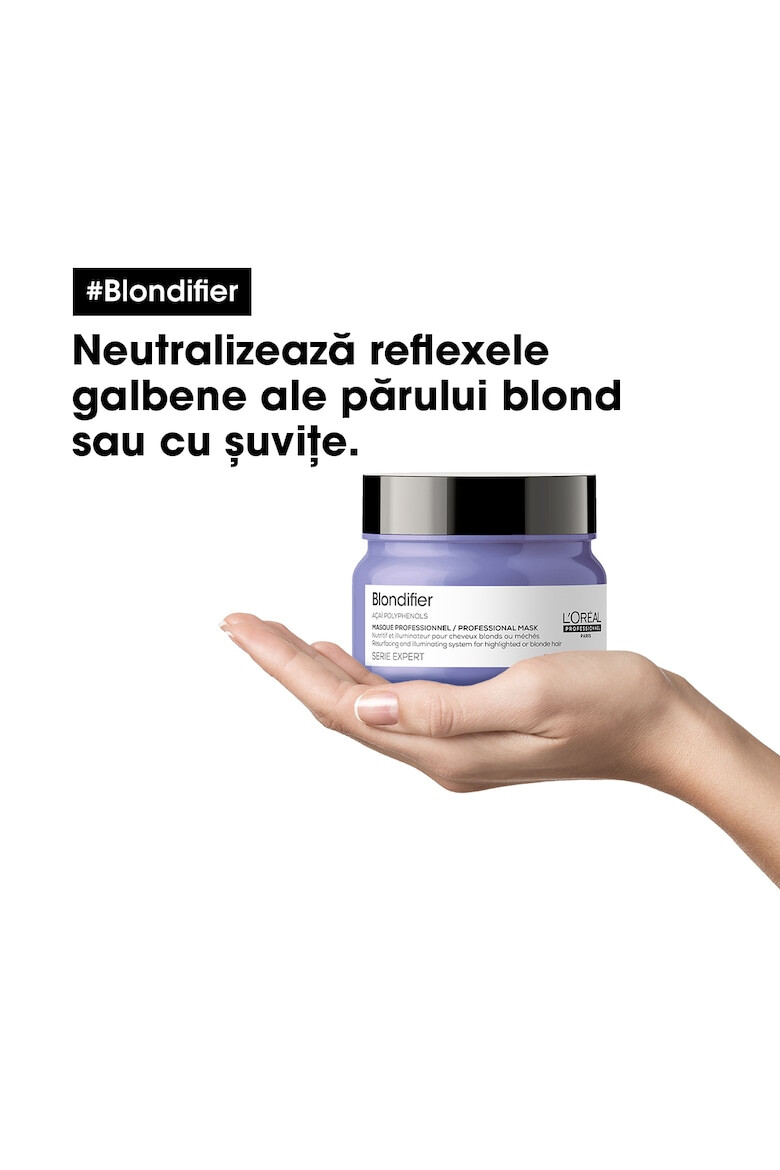 LOreal Professionnel Комплект за грижа за руса коса L'Oréal Professionnel Serie Expert BLONDIFIER: Шампоан - 300 + Маска - 250 мл + Масло leave-in - 90 мл - Pepit.bg