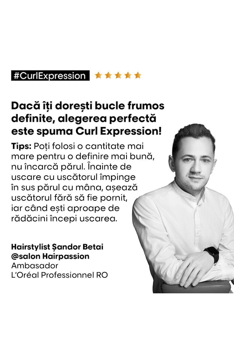 LOreal Professionnel Крем -пяна за коса 10 В 1 L'Oréal Professionnel Serie Expert Curl Expression Без изплакване 250 мл - Pepit.bg