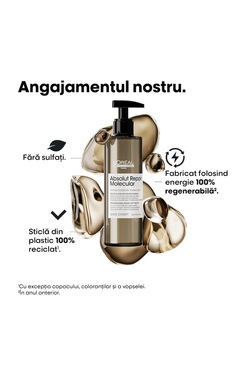 LOreal Professionnel Професионален серум за увредена коса Serie Expert Absolut Repair Molecular 250 мл - Pepit.bg