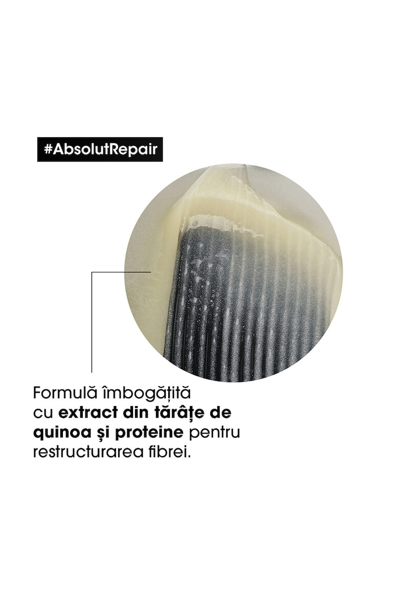 LOreal Professionnel Професионален шампоан Serie Expert Absolut Repair за суха и увредена коса със златни трици от киноа и пшенични протеини - Pepit.bg